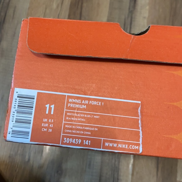 2005 Nike Air Force 1 Easter glacier mint - Picture 13 of 13